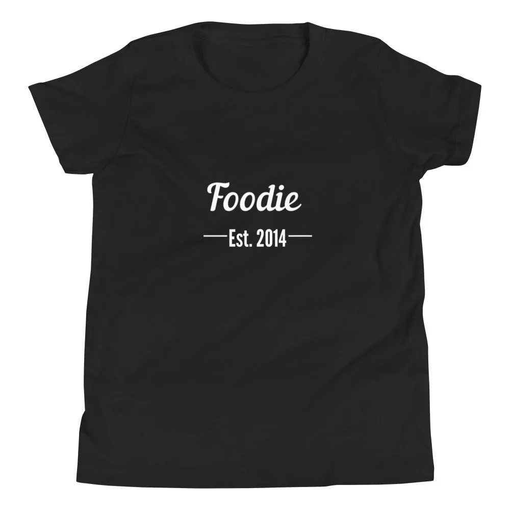 Foodie Est. 2014 Youth Short-Sleeve T-Shirt