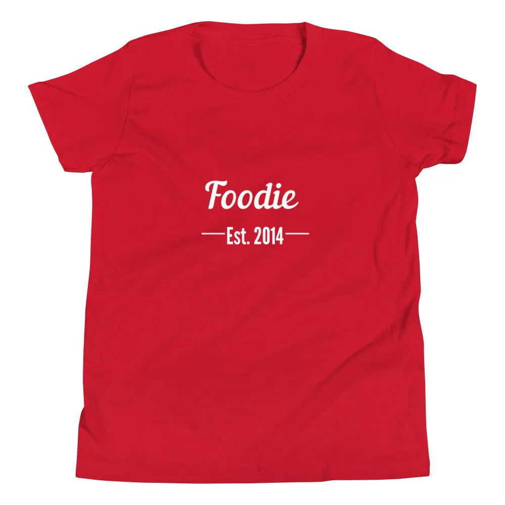 Foodie Est. 2014 Youth Short-Sleeve T-Shirt