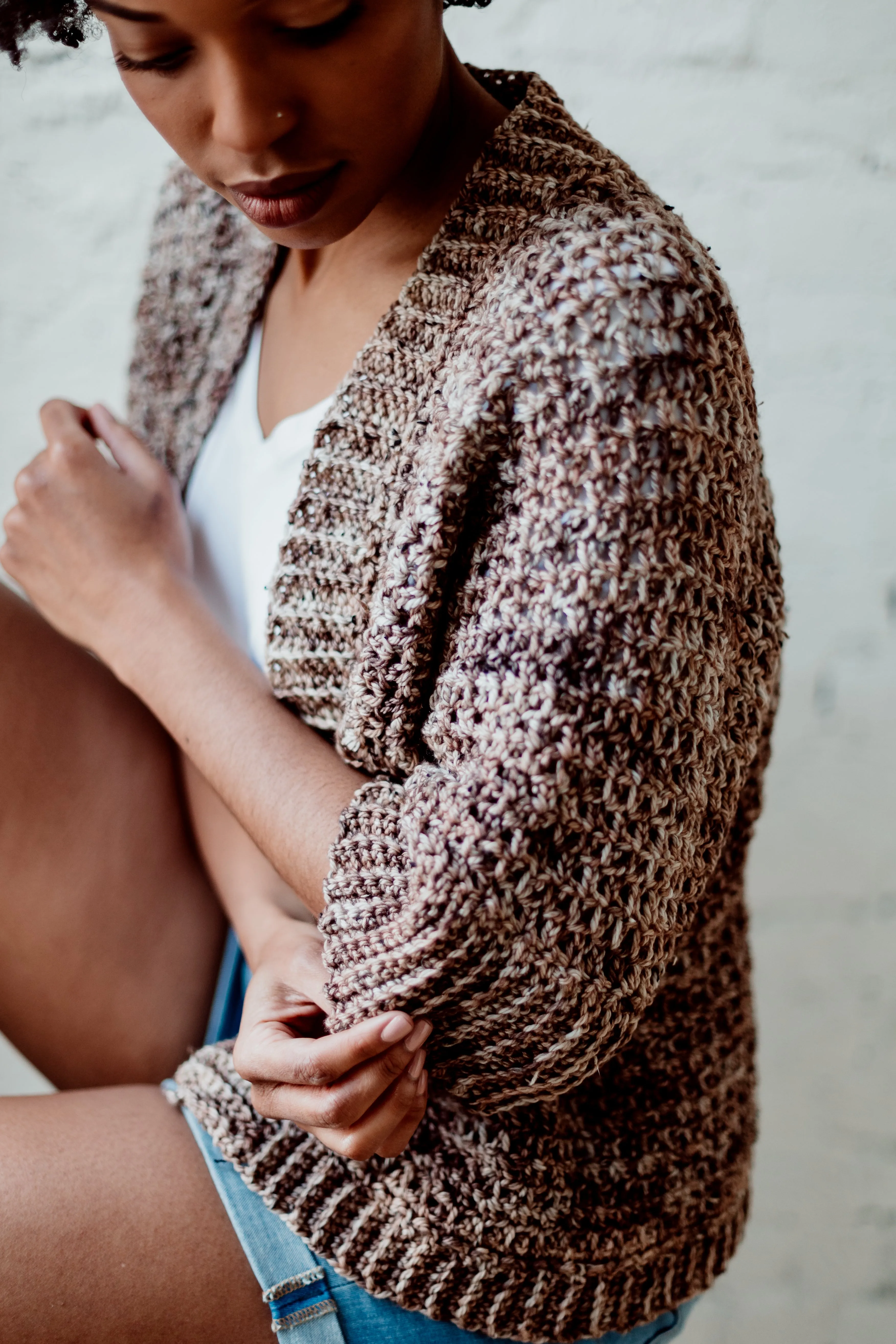 French Press Cardi // Crochet PDF Pattern