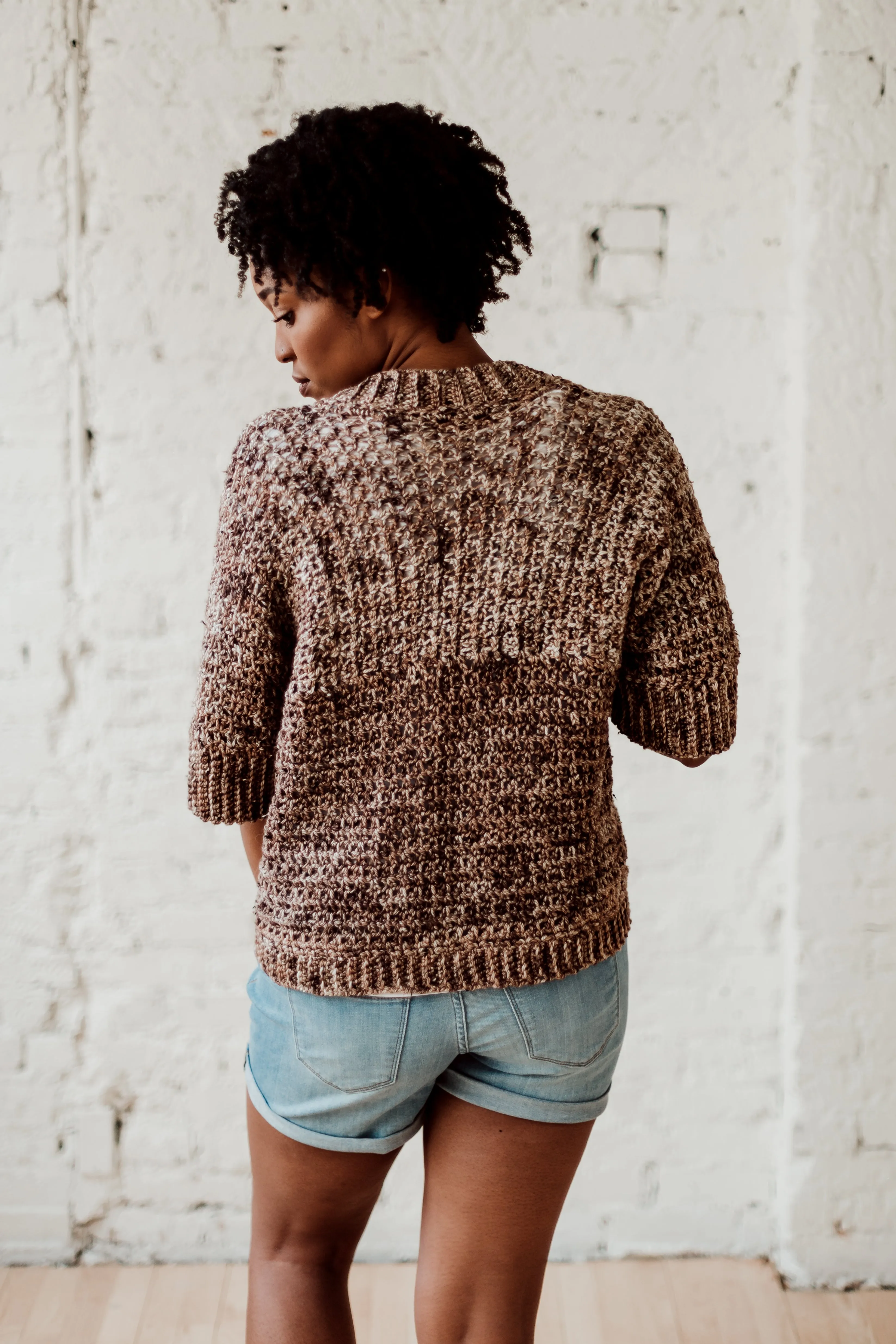 French Press Cardi // Crochet PDF Pattern