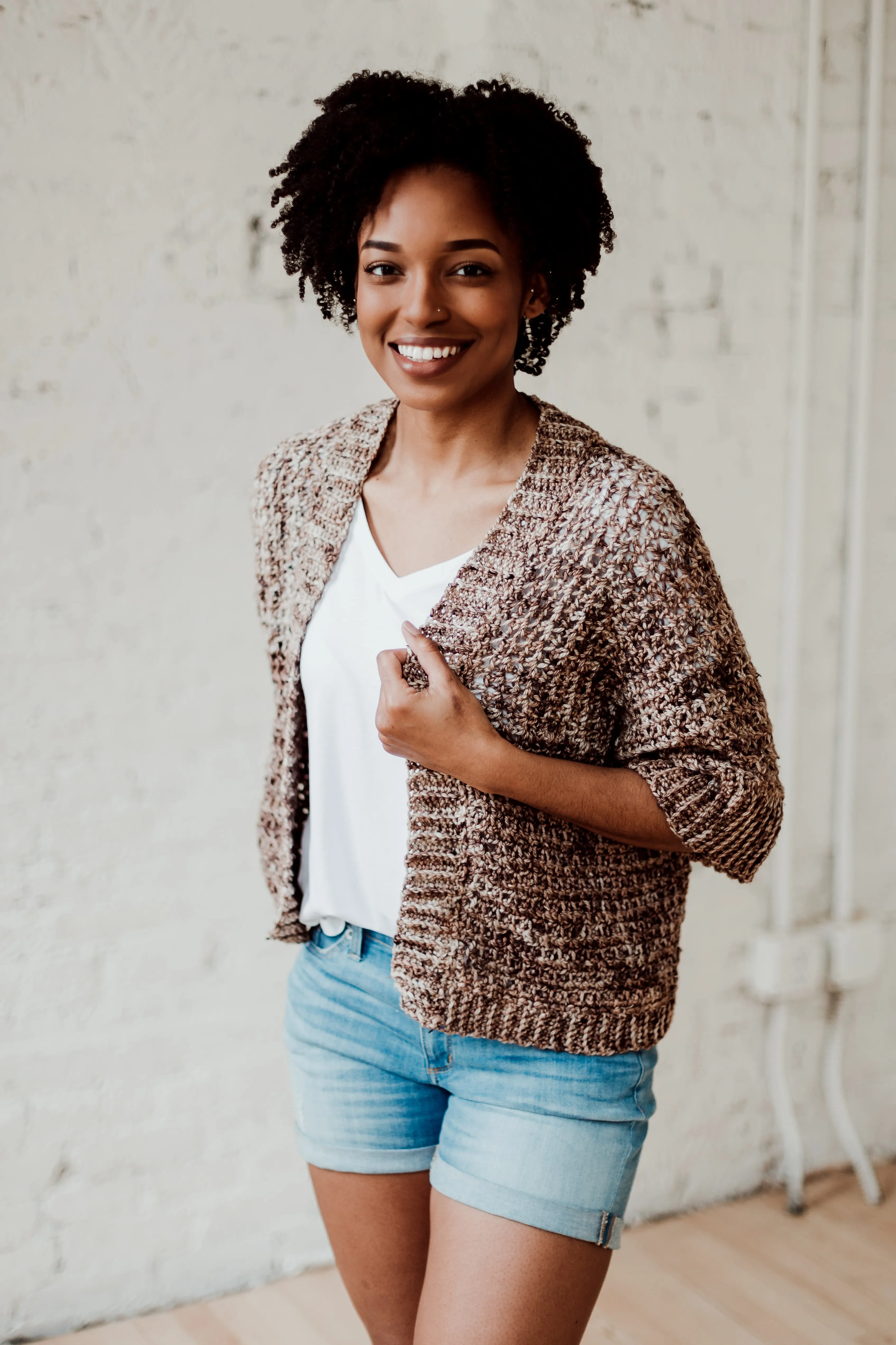 French Press Cardi // Crochet PDF Pattern