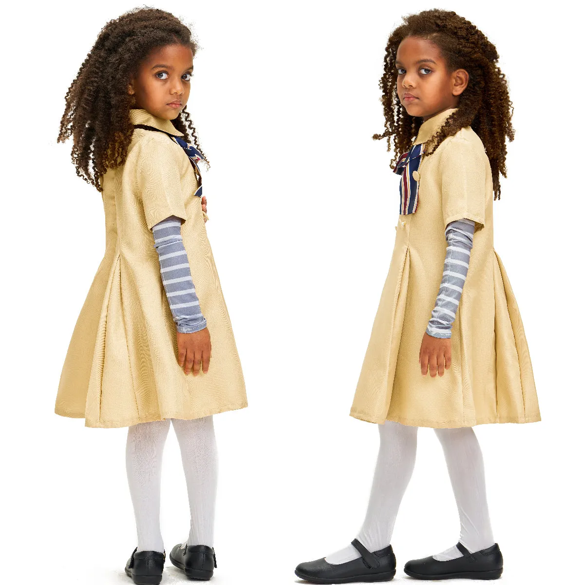 Girls Megan Dress set Halloween Costume