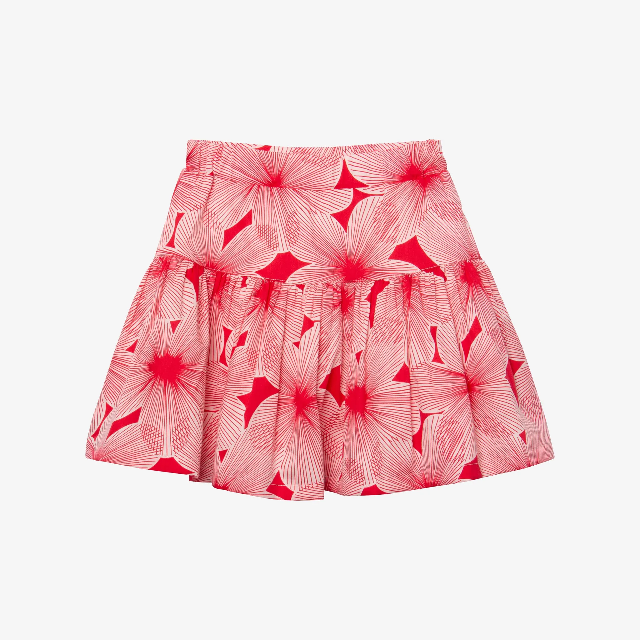 Girls' peony skirt