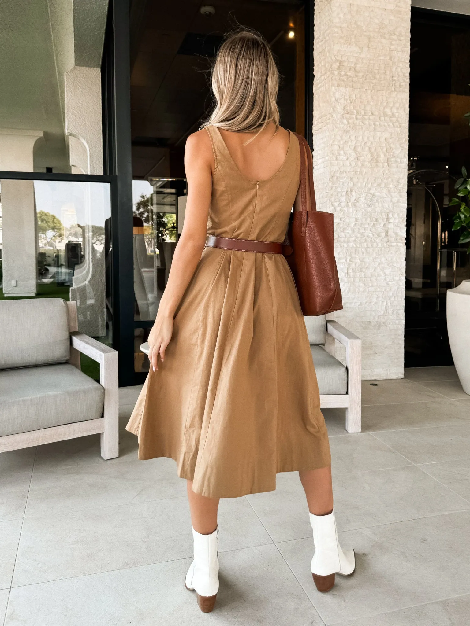 Golden Hour Midi Dress