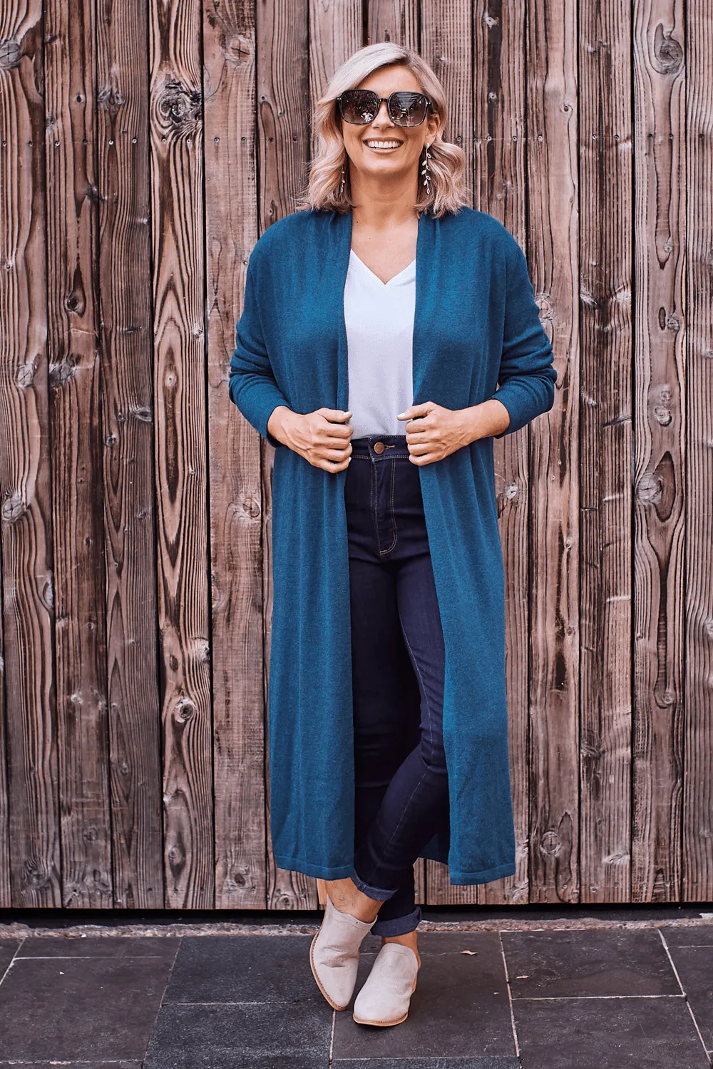 Gracelyn Cardigan Teal