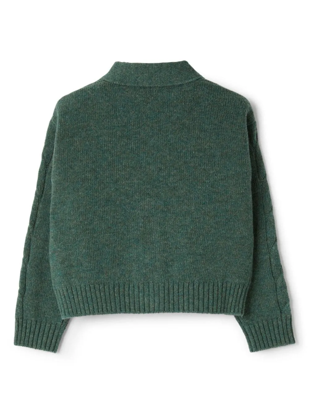 Green Button Cardigan