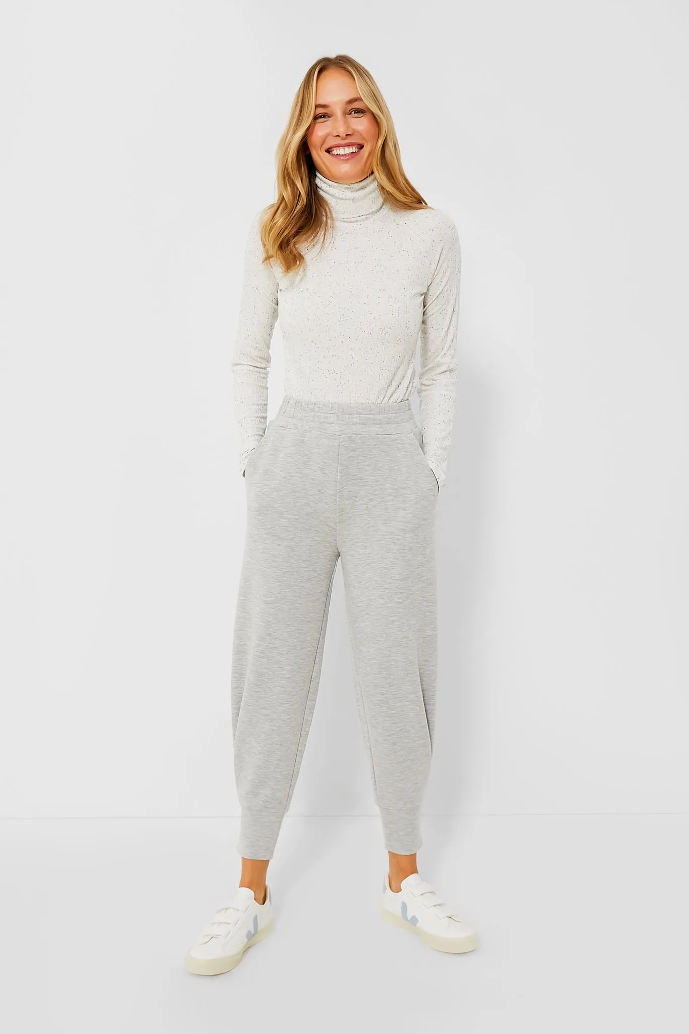 Grey Marl The Relaxed Pant 25