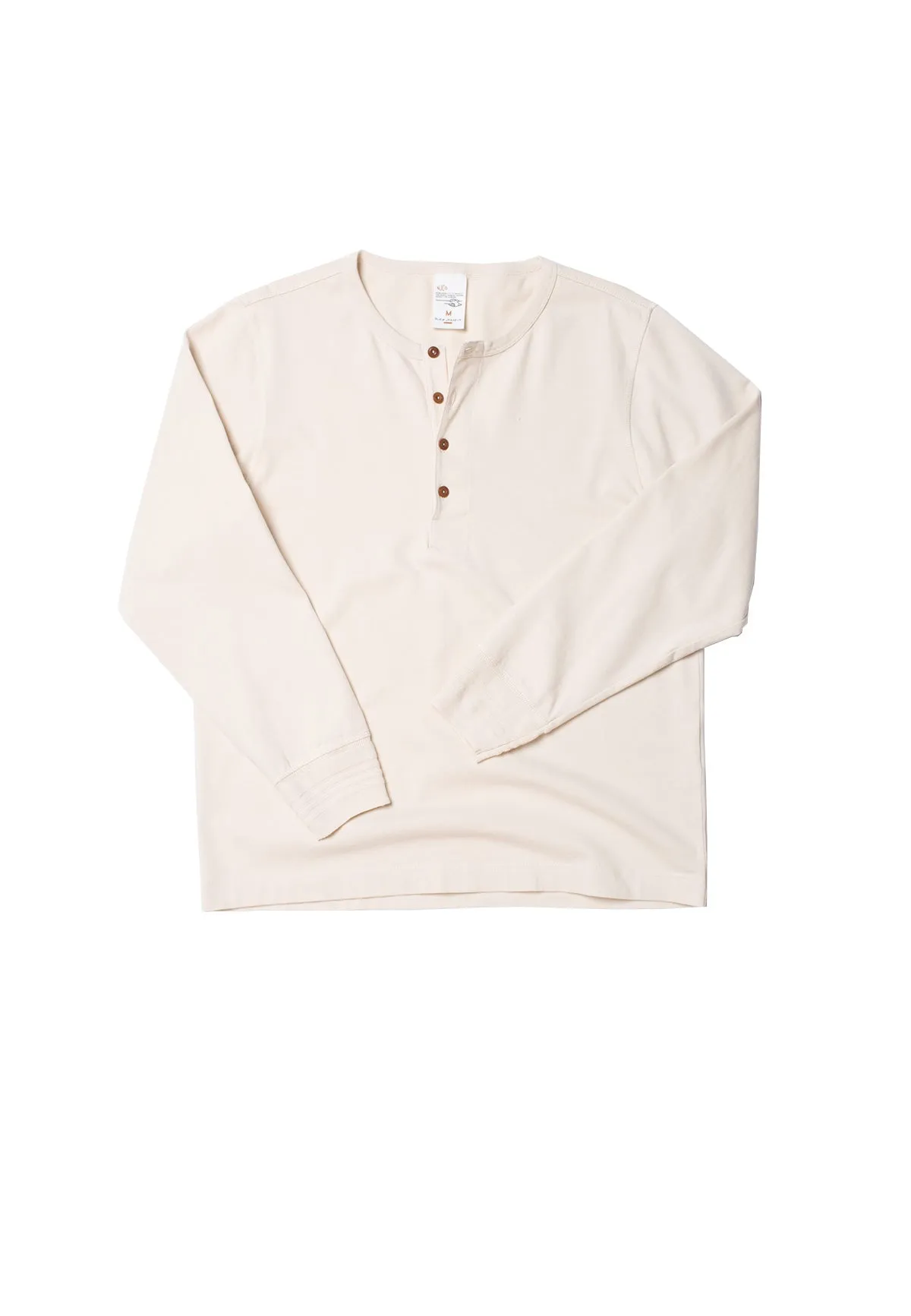 HENLEY LONGSLEEVE SHIRT ECRU