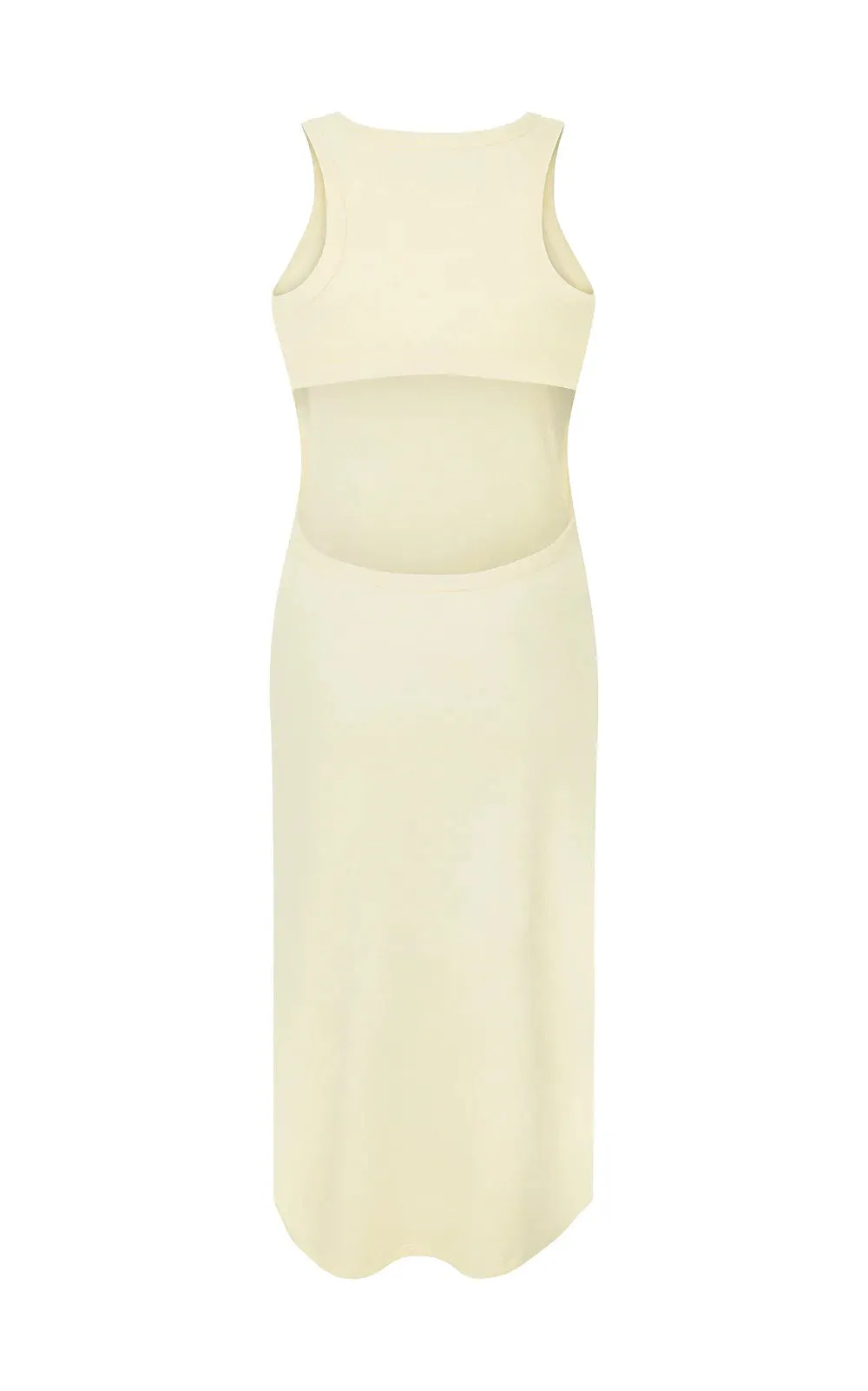 IBIZA TERRY CUTOUT DRESS