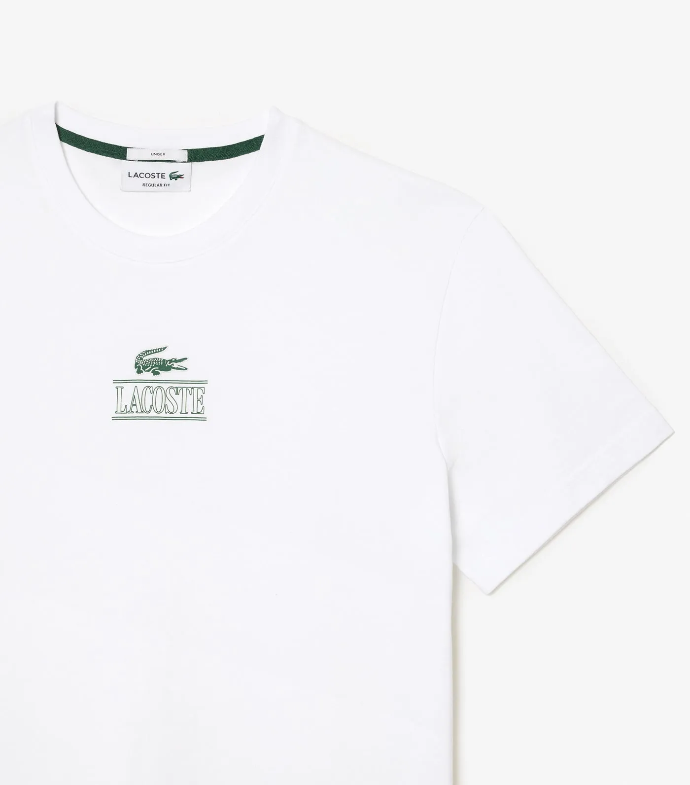 Iconic Print Cotton Jersey T-Shirt White