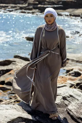 Imana Piping Abaya Set