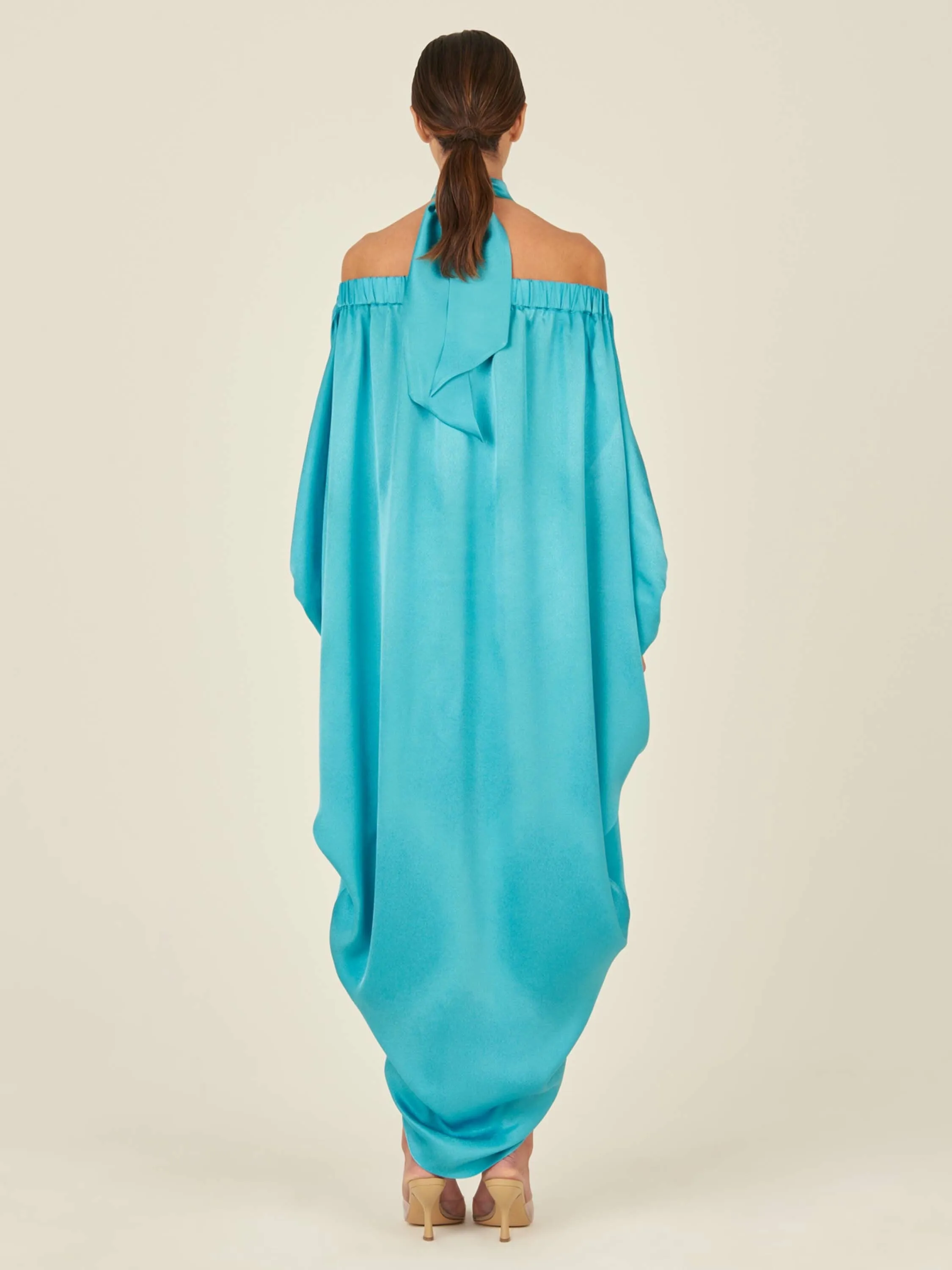 Jacqueline Kaftan Turquoise