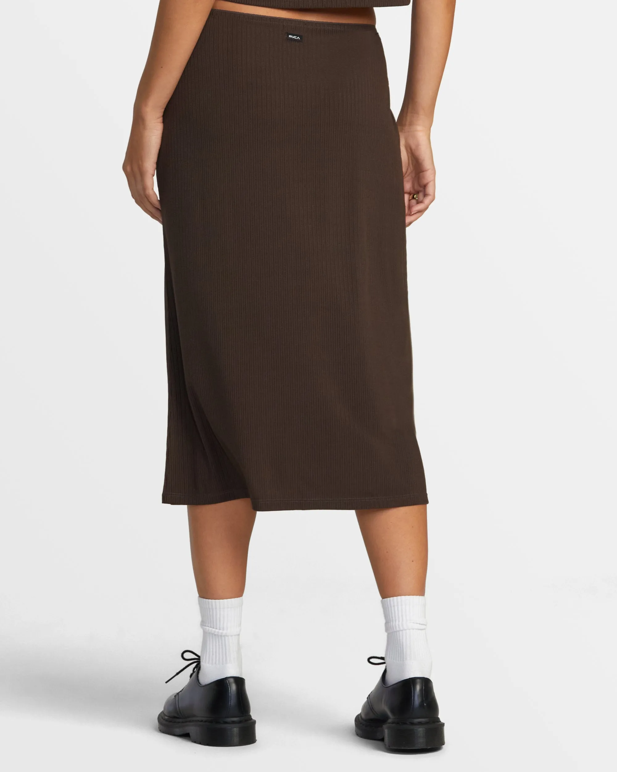 Jenni Midi Skirt - Chocolate Torte