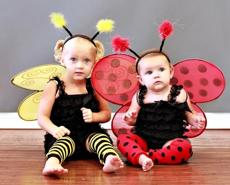 Ladybug Leg Warmers, Red with Black Polka Dots