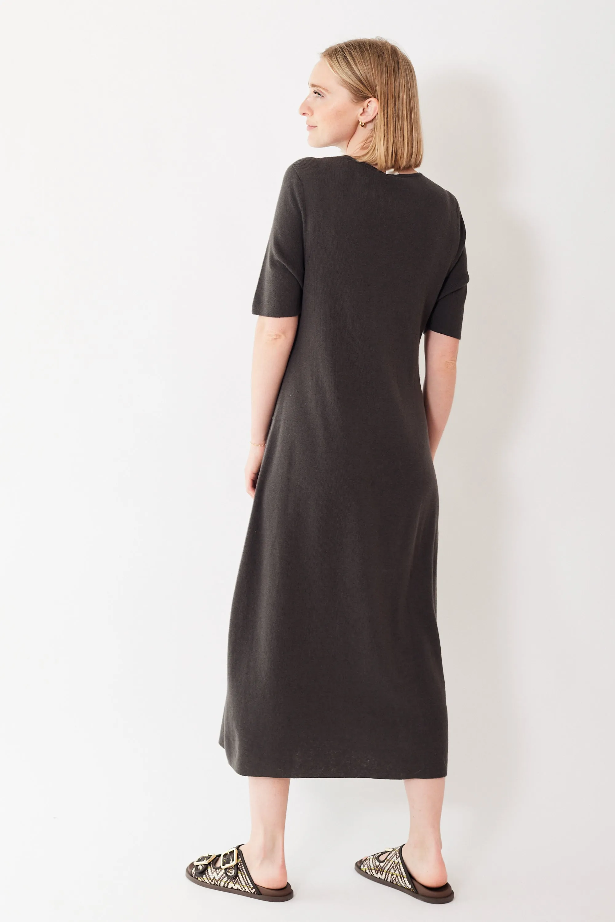 Lauren Manoogian Rib Henley Dress