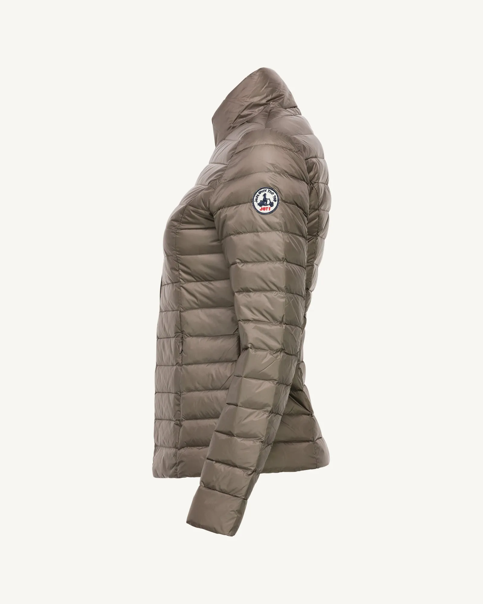 Lightweight down jacket Taupe Cha