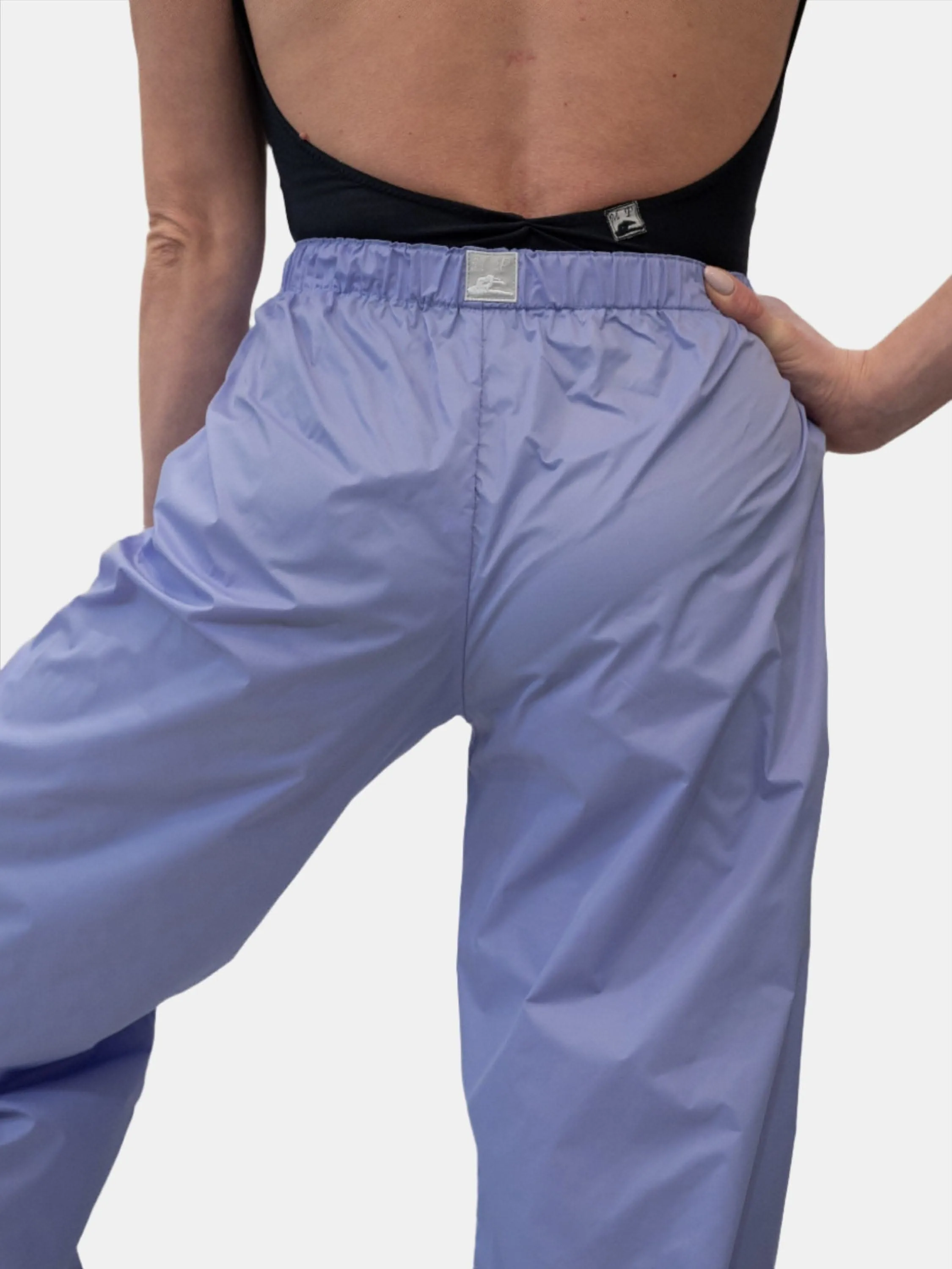 Lilac Warm-Up Dance Trash Bag Pants MP5003