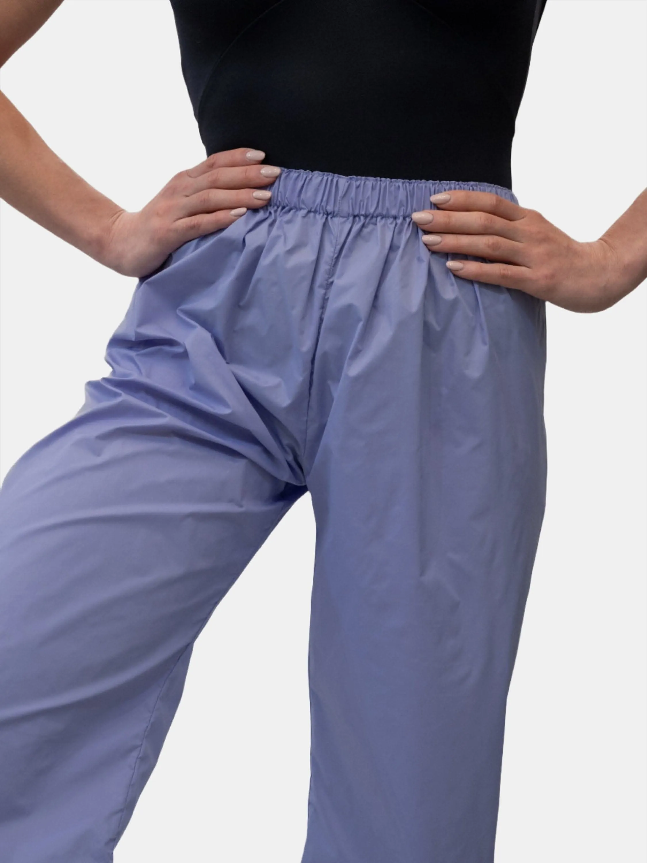 Lilac Warm-Up Dance Trash Bag Pants MP5003