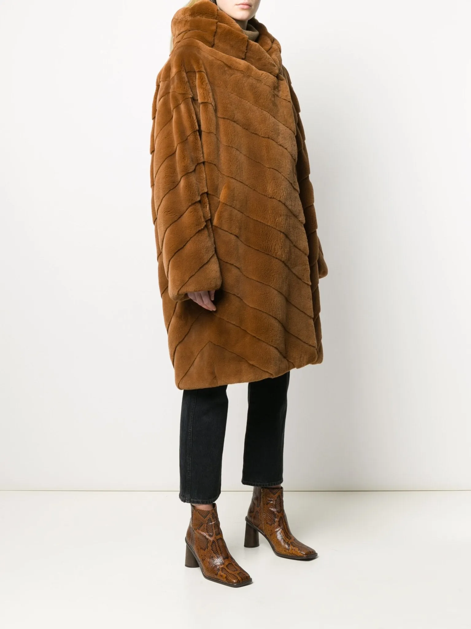 LISKA sheared mink coat