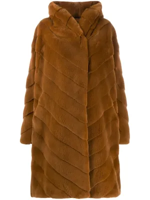 LISKA sheared mink coat