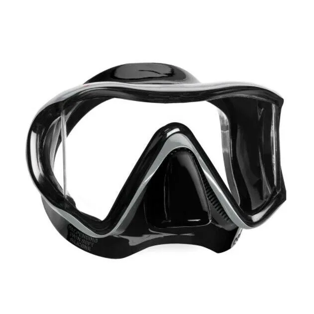 Mares i3 Mask With Foldable Snorkel Set (Black)