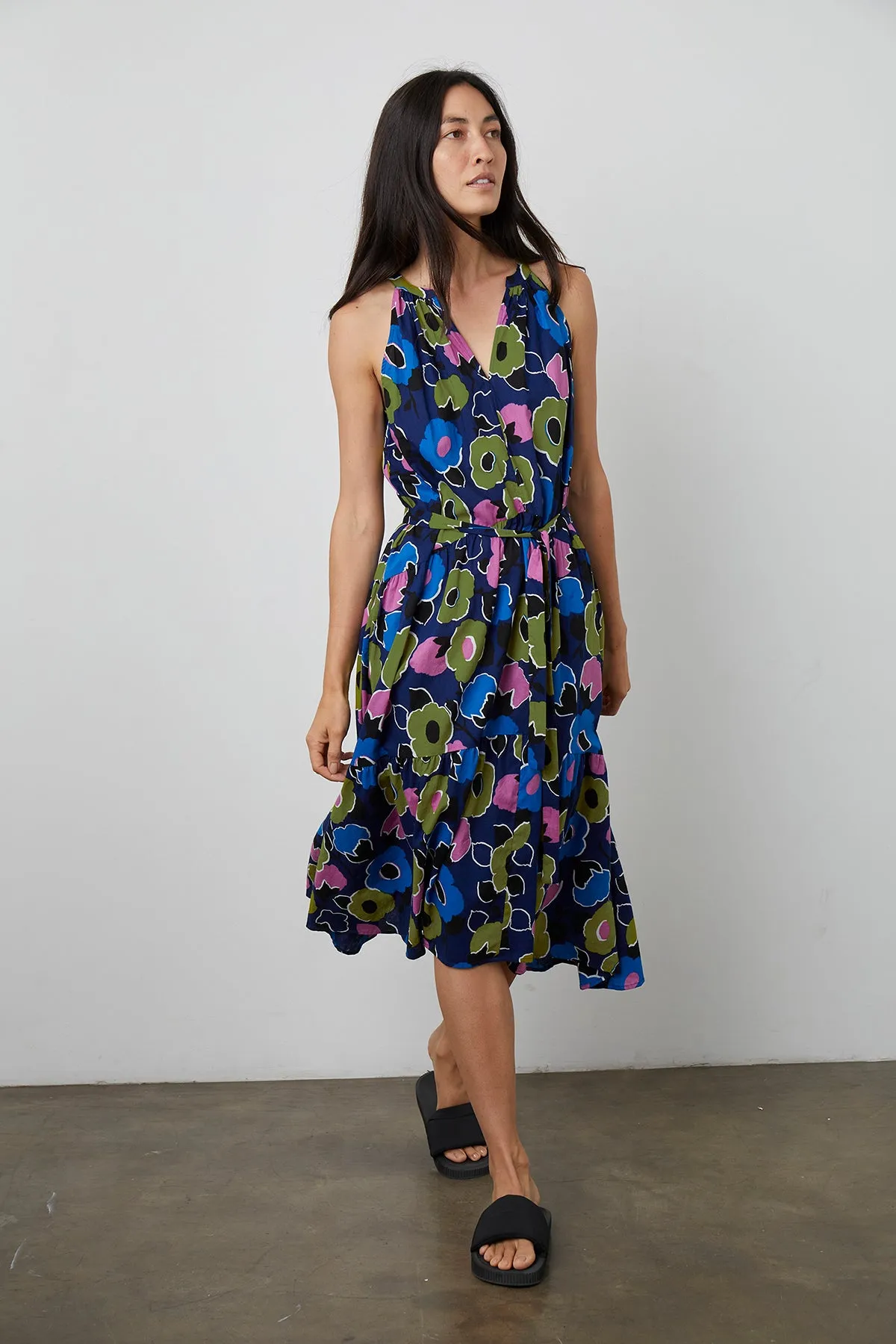 MARLOWE PRINTED MAXI DRESS