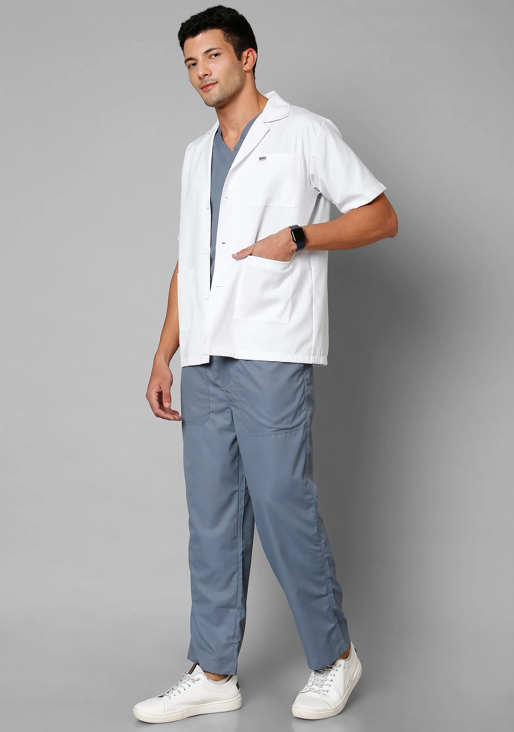 Men’s Everyday Lab Coat Apron - Bundle Set