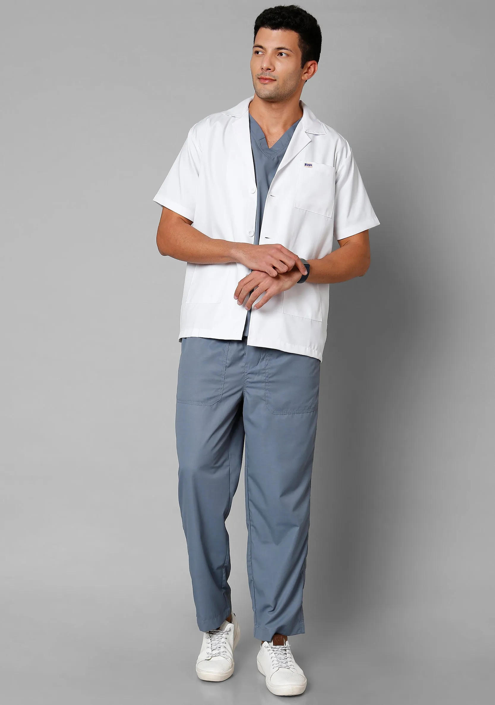 Men’s Everyday Lab Coat Apron - Bundle Set