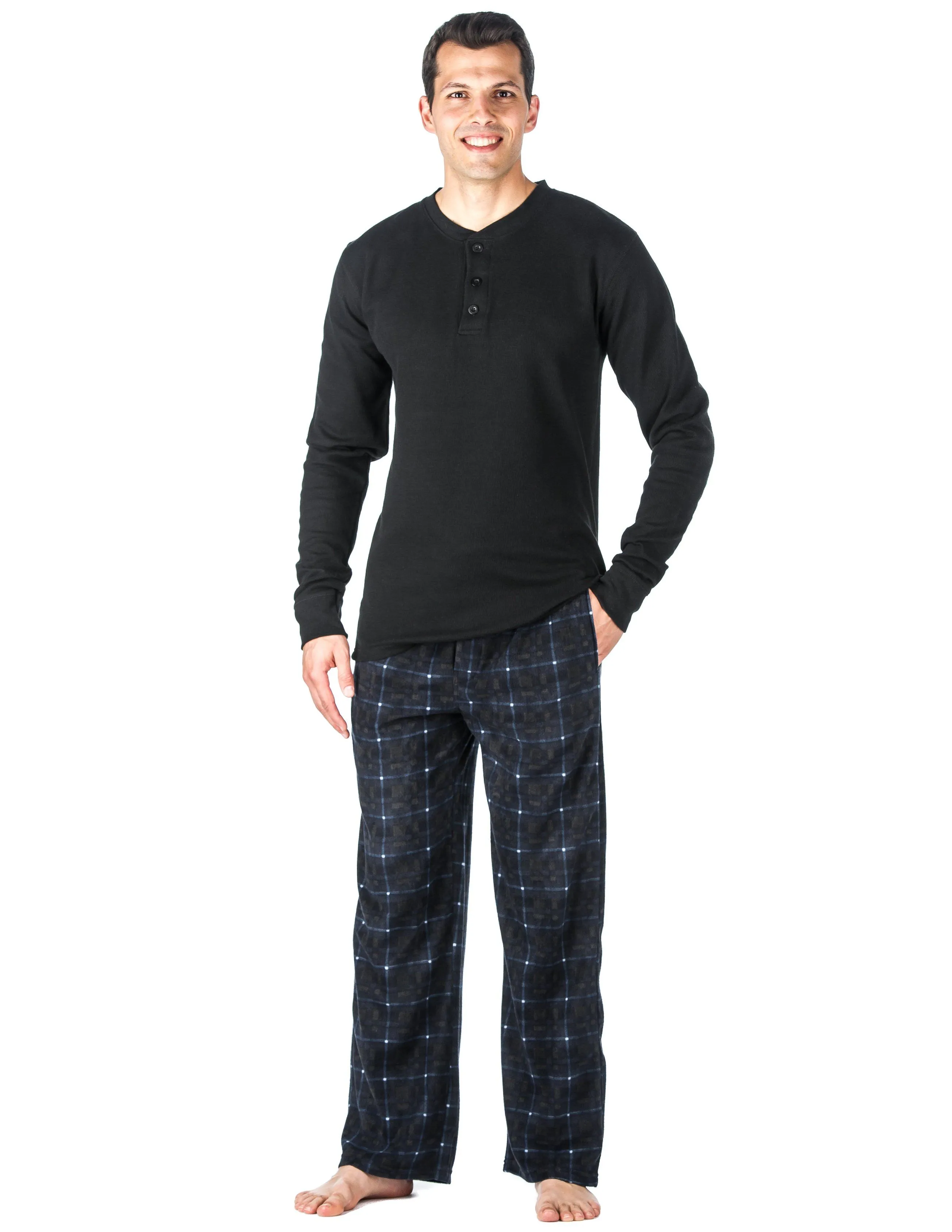 Mens Microfleece Lounge Set