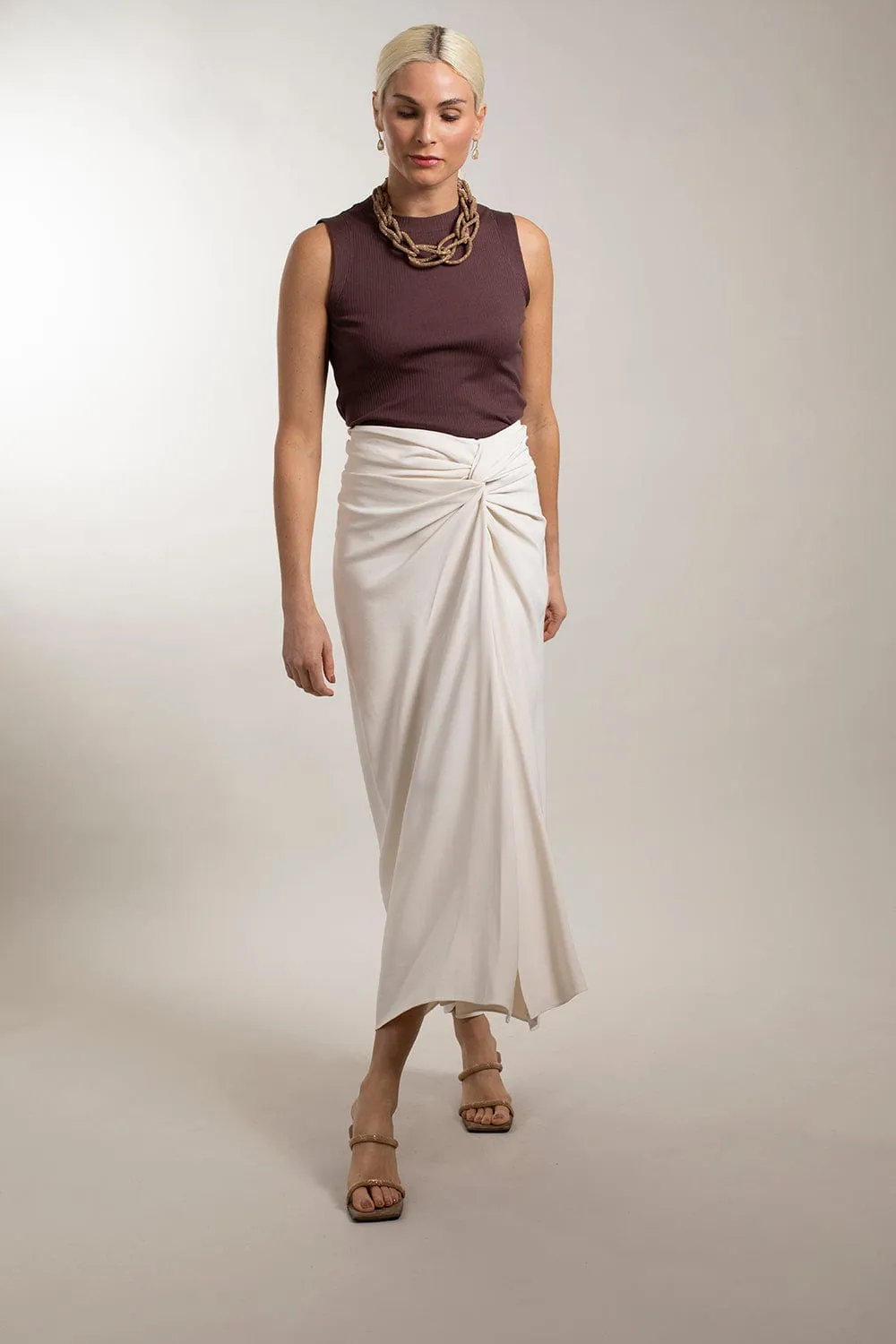 Midi Wrap Skirt