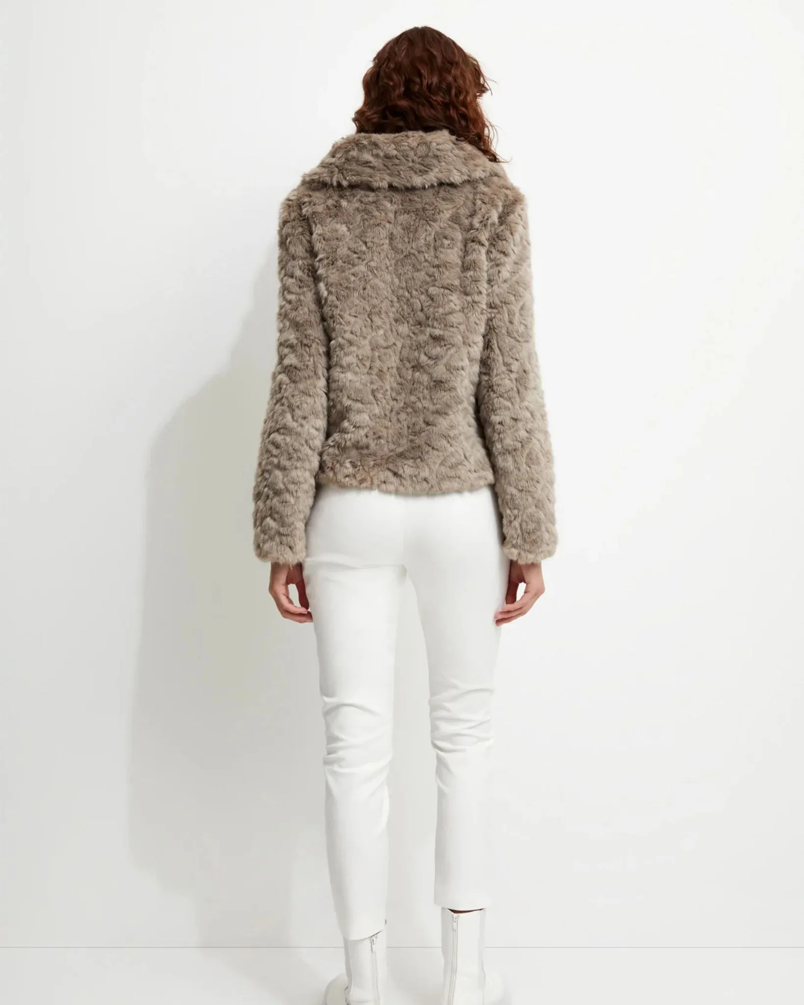 Mystique Cropped Jacket | Natural