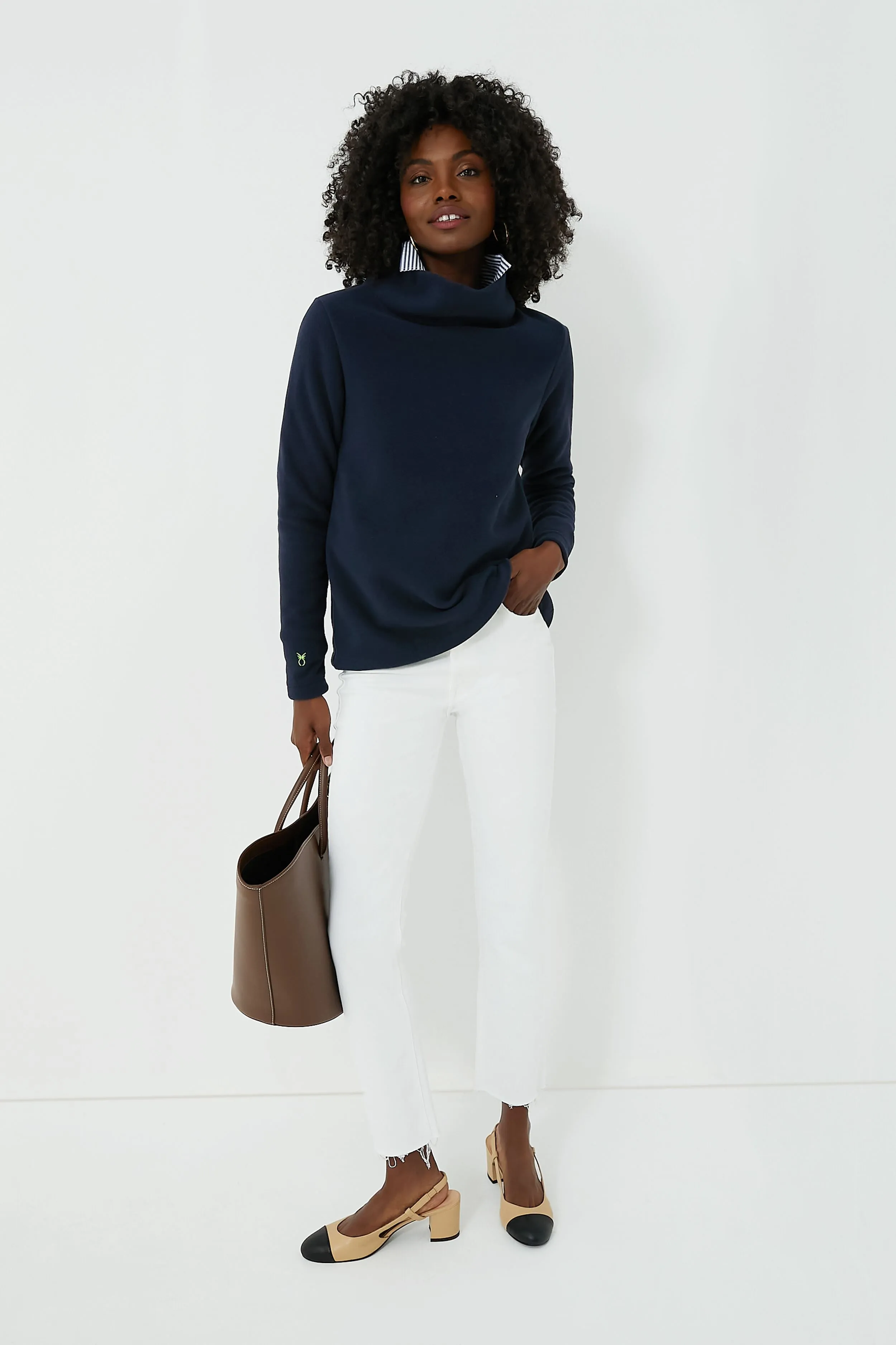 Navy Greenpoint Turtleneck