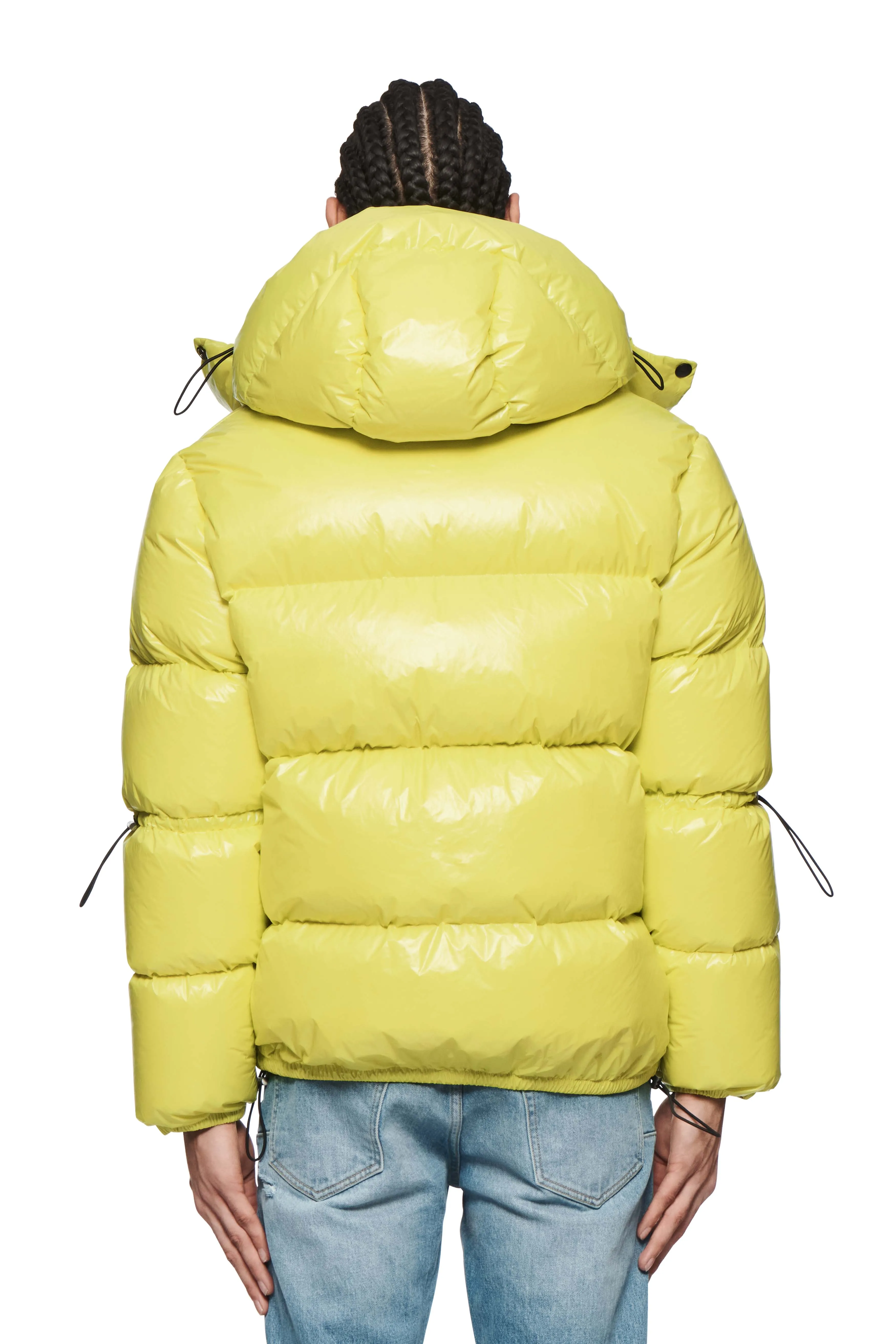 Nylon Puffer Jacket (Green) - M6079-PSUP424