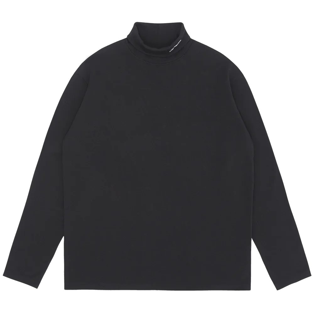 Off The Label soft basic turtle neck sweatshirt | heat fiber