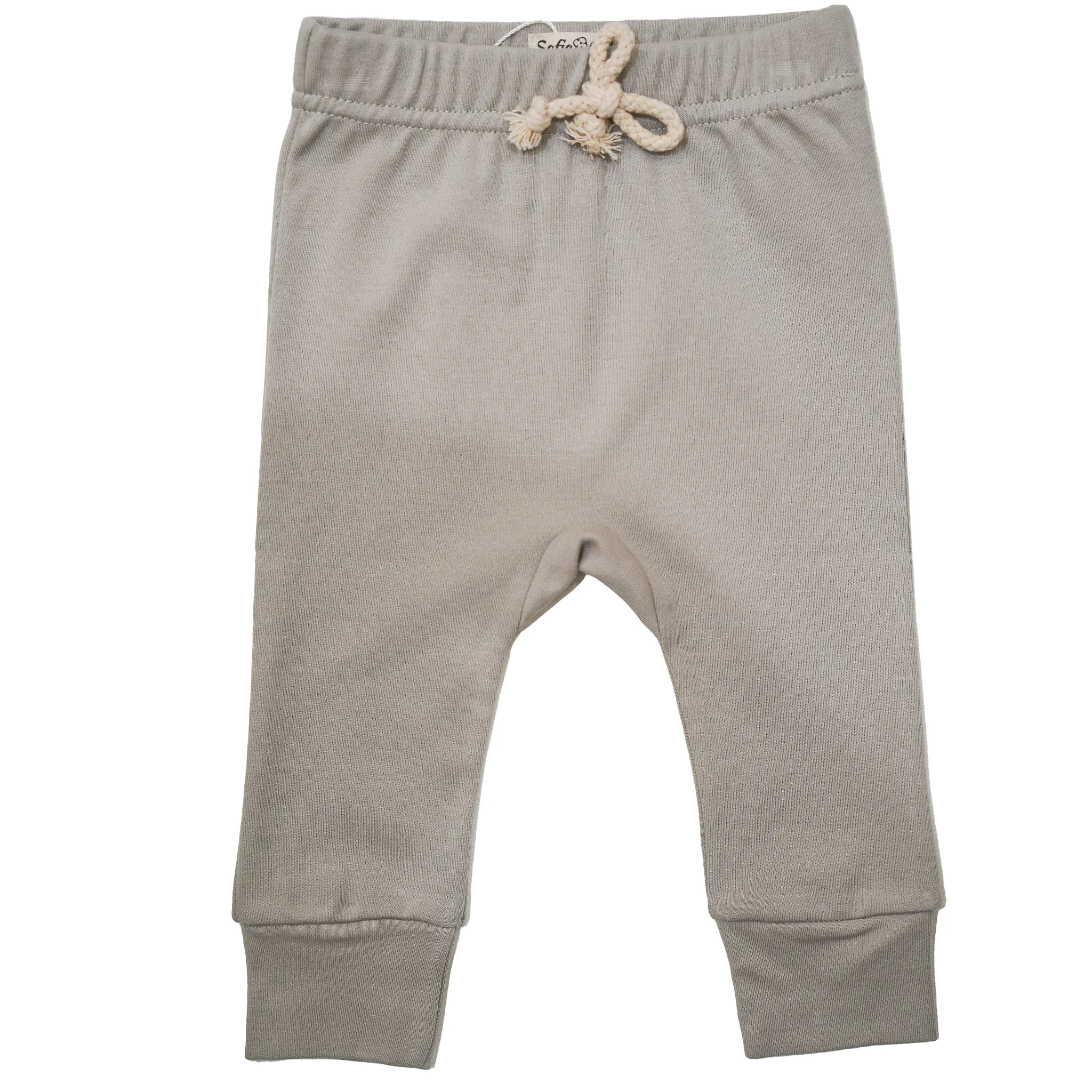 Organic Cotton Sweatpants with Adjustable Strings For Babies and Kids