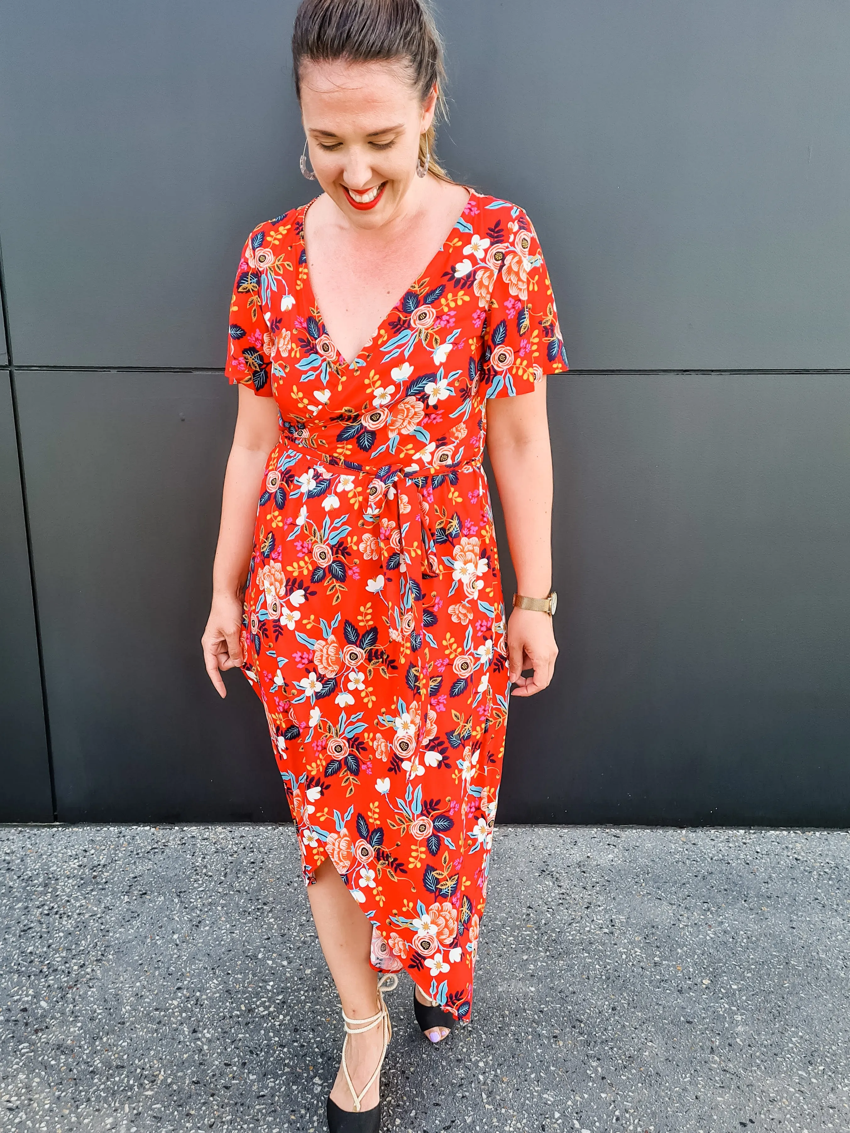 PDF Pattern - CharliAnne Wrap Dress | Sew To Grow