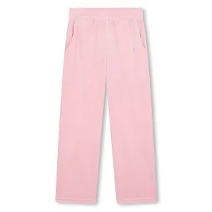 Pink Velour Sweatpants