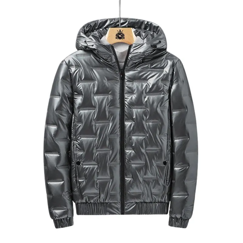 Pologize™ Glossy Windbreaker Coat