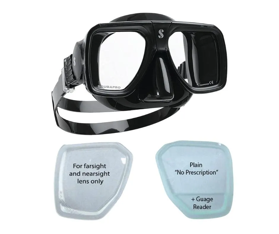 Prescription ScubaPro Solara Dive Mask for Scuba Diving Snorkeling