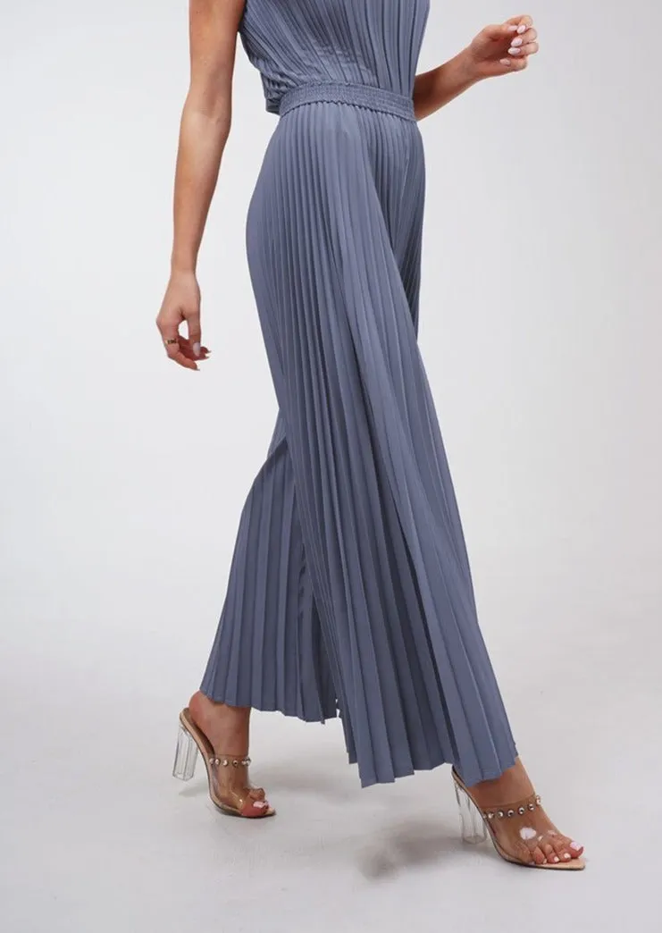 Priya Palazzo Pleated Pants