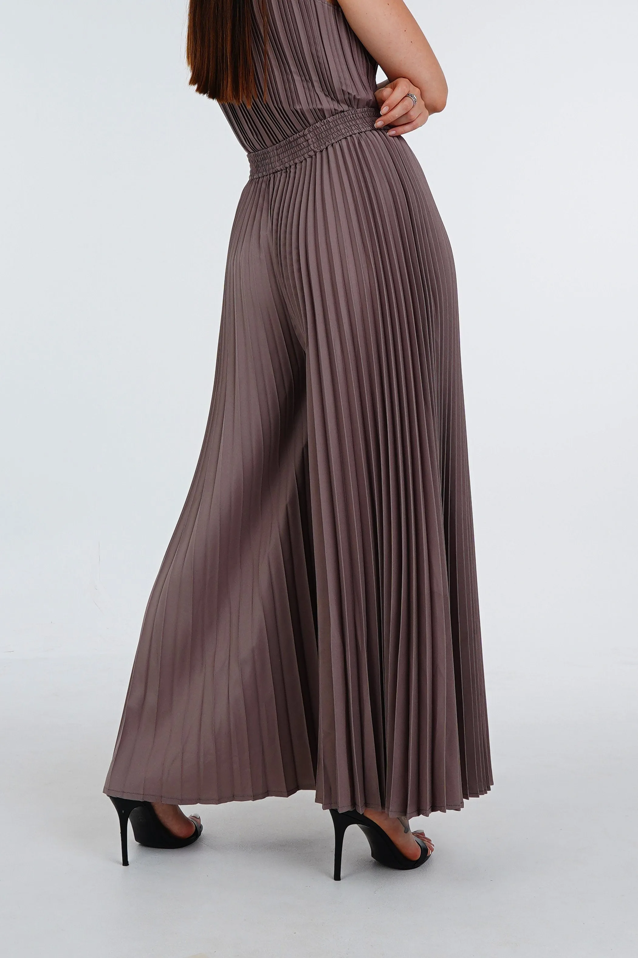 Priya Palazzo Pleated Pants