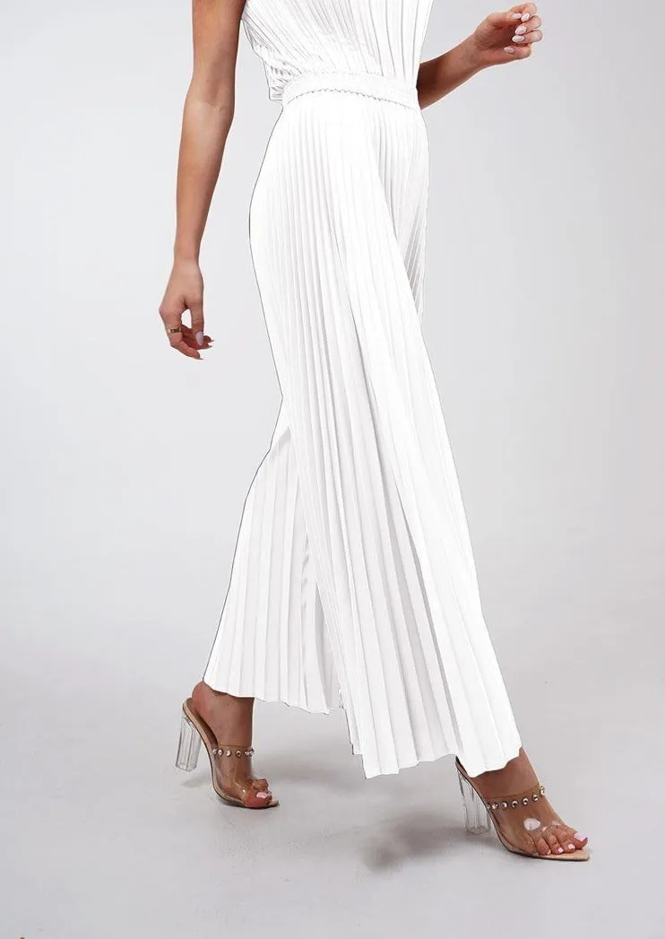 Priya Palazzo Pleated Pants