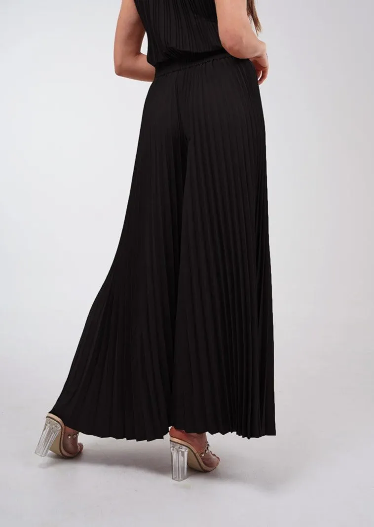 Priya Palazzo Pleated Pants