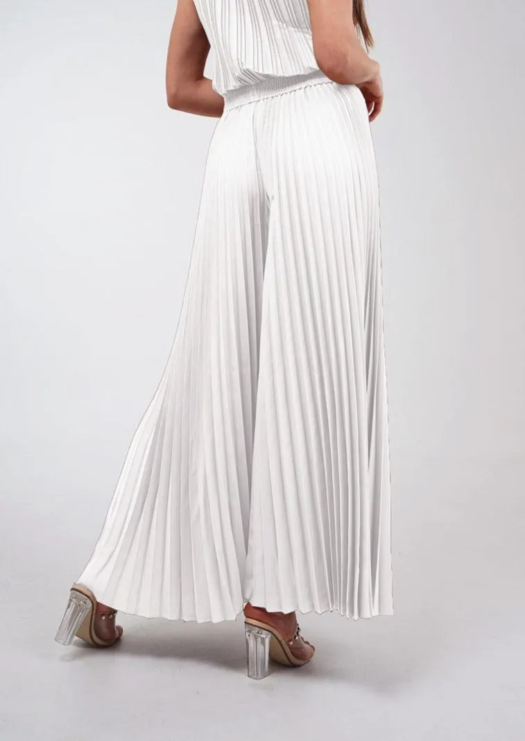 Priya Palazzo Pleated Pants