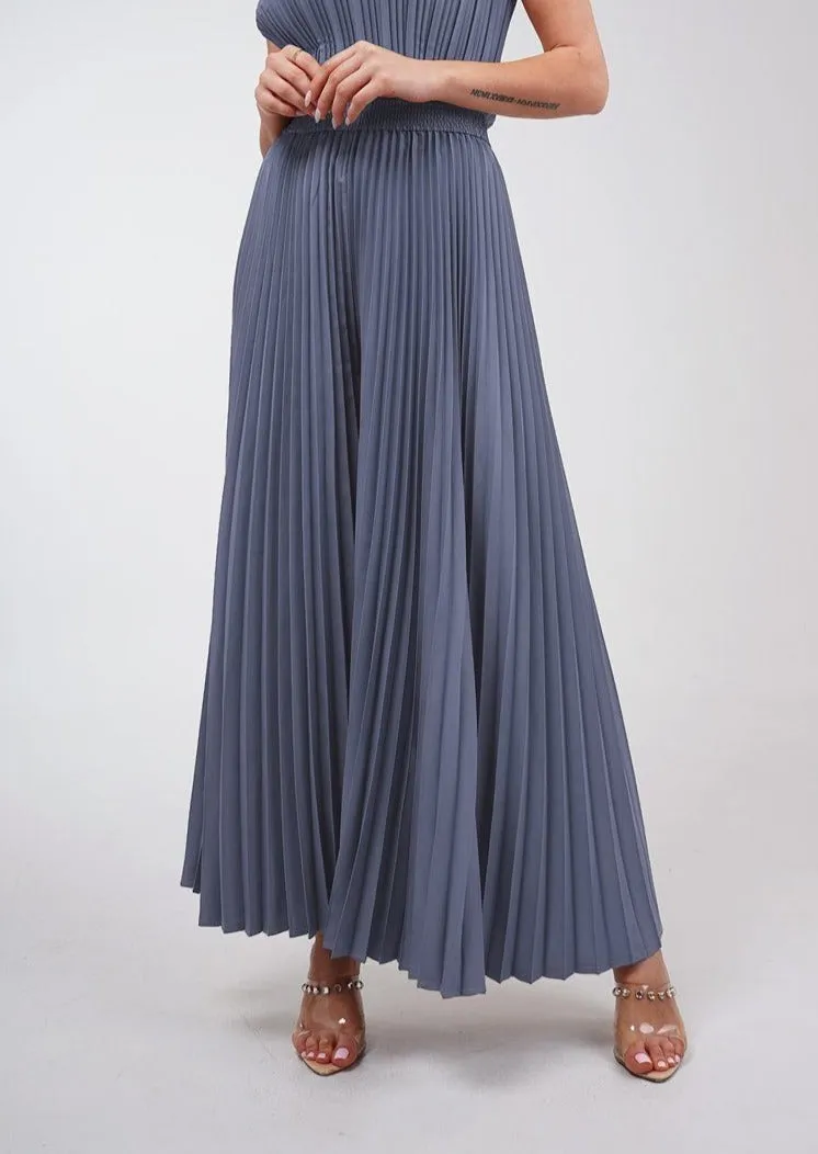 Priya Palazzo Pleated Pants