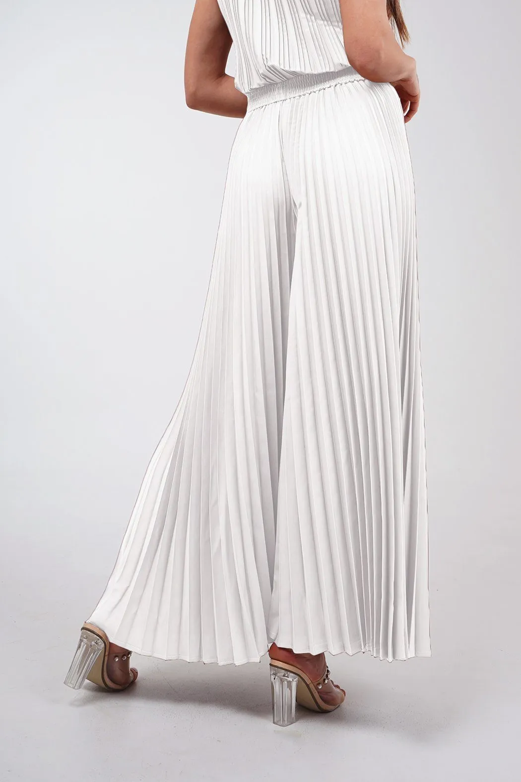 Priya Palazzo Pleated Pants