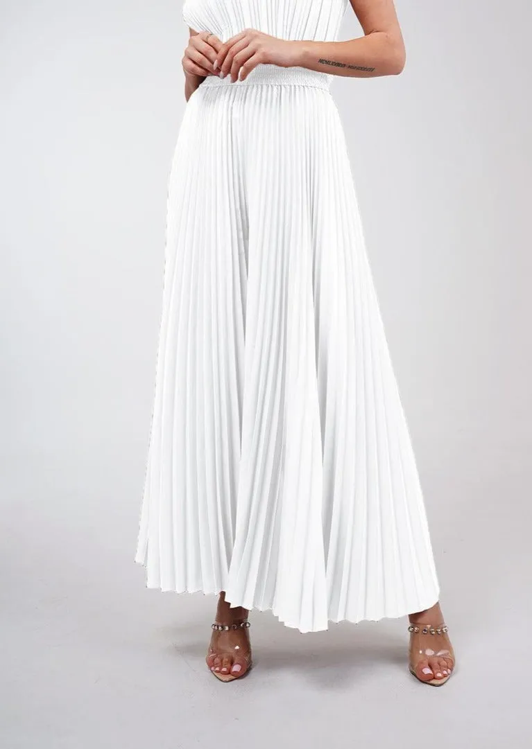 Priya Palazzo Pleated Pants