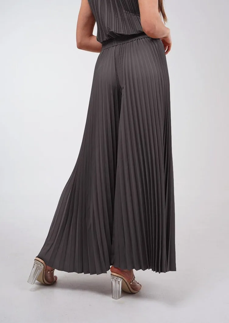 Priya Palazzo Pleated Pants