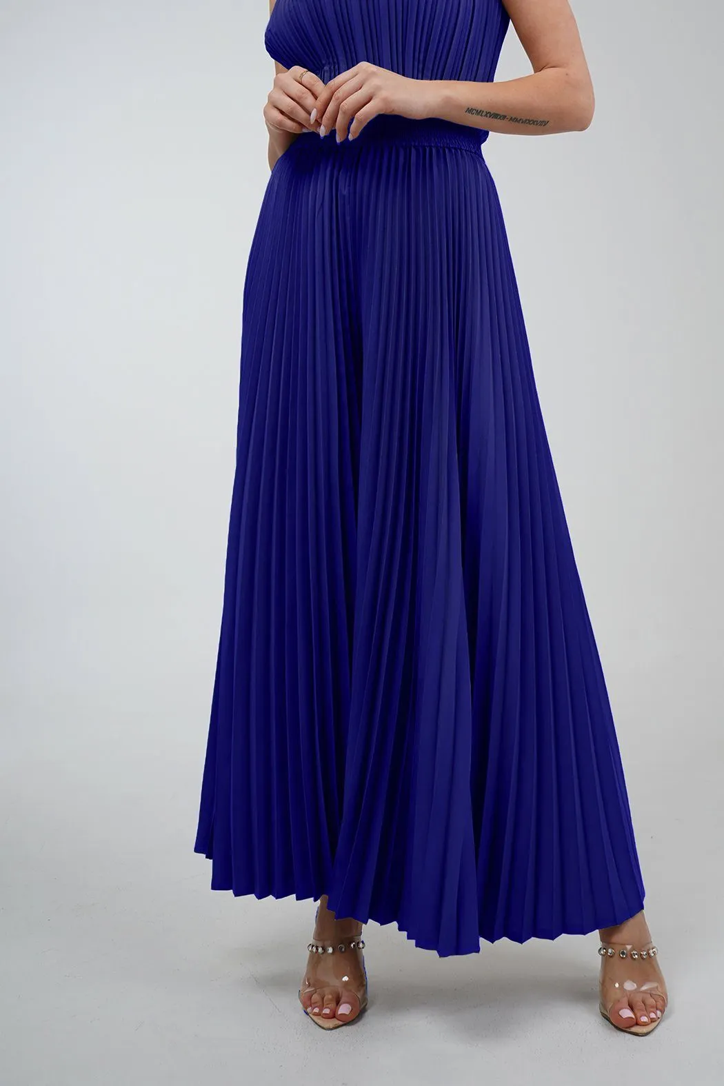 Priya Palazzo Pleated Pants