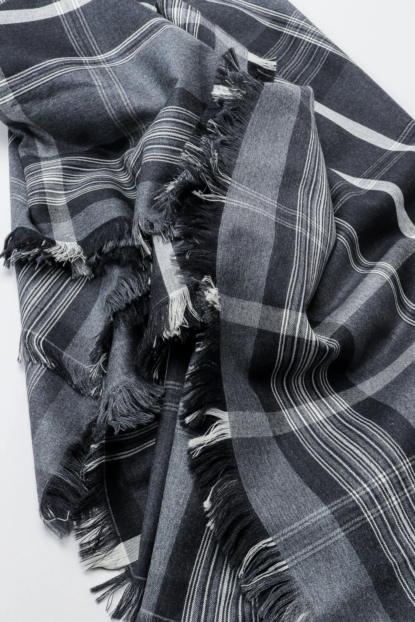 Punk Plaid Flannel Wrap Skirt